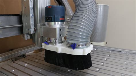 cnc router parts dust collection|diy dust boot for cnc.